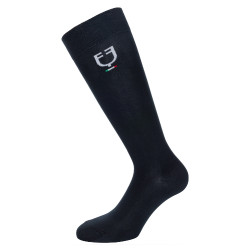 Calcetines técnicos elásticos con bandera italiana Equestro Calcetines técnicos elásticos con bandera italiana Equestro