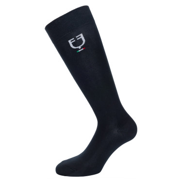 Calcetines técnicos elásticos con bandera italiana Equestro Calcetines técnicos elásticos con bandera italiana Equestro