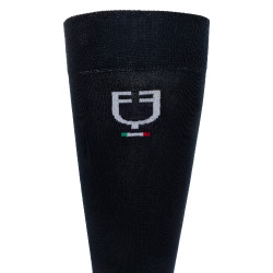 Calcetines técnicos elásticos con bandera italiana Equestro Calcetines técnicos elásticos con bandera italiana Equestro