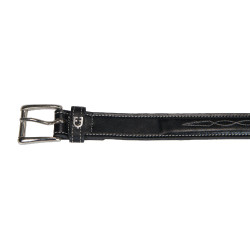 Cinturón de cuero con bordado artesanal Equestro Cinturón de cuero con bordado artesanal Equestro