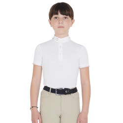Cinturón elástico infantil con diseño cruzado Equestro Cinturón elástico infantil con diseño cruzado Equestro