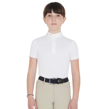 Cinturón elástico infantil con diseño cruzado Equestro Cinturón elástico infantil con diseño cruzado Equestro