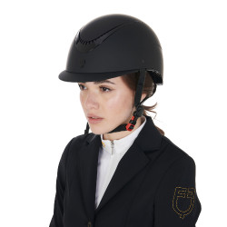 Casco unisex con armazón brillante Galaxy Equestro Casco unisex con armazón brillante Galaxy Equestro