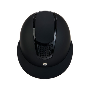 Casco ultraligero de plástico mate resistente con amplia visera (3 acolchados) Eclipse Equestro Casco ultraligero de plástico mate resistente con amplia visera (3 acolchados) Eclipse Equestro