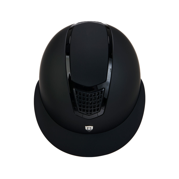 Casco ultraligero de plástico mate resistente con amplia visera (3 acolchados) Eclipse Equestro Casco ultraligero de plástico mate resistente con amplia visera (3 acolchados) Eclipse Equestro