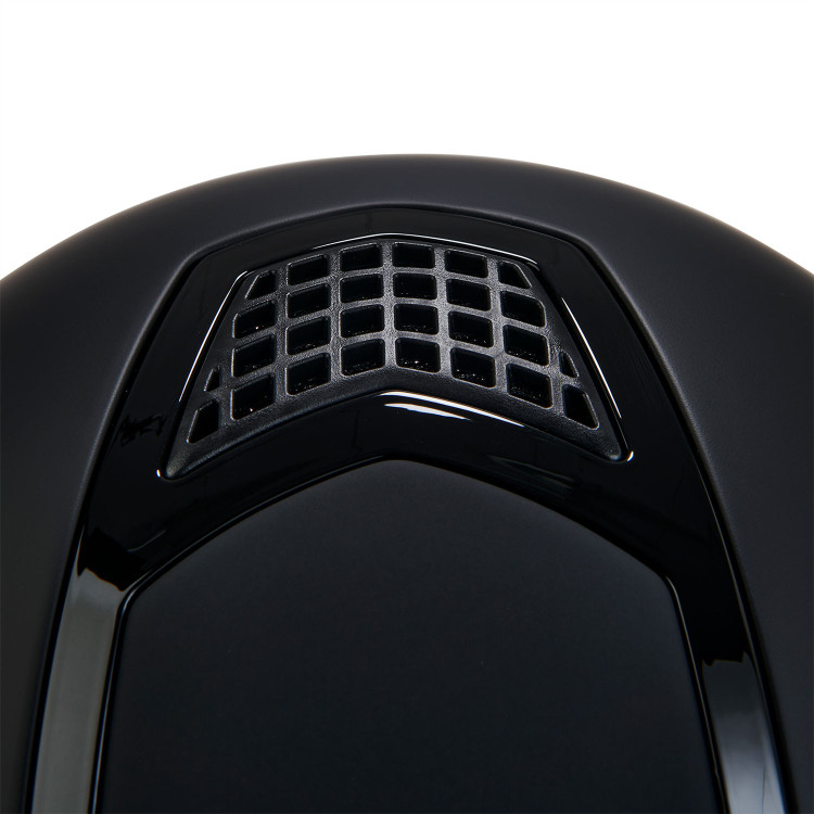 Casco ultraligero de plástico mate resistente con amplia visera (3 acolchados) Eclipse Equestro Casco ultraligero de plástico mate resistente con amplia visera (3 acolchados) Eclipse Equestro