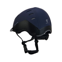 Casco ultraligero de plástico duradero Stealth Equestro Marino Azul marino Casco ultraligero de plástico duradero Stealth Equestro Marino Azul marino