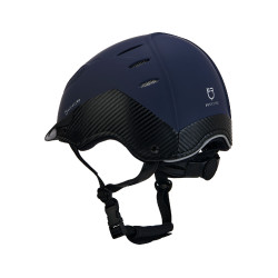 Casco ultraligero de plástico duradero Stealth Equestro Marino Azul marino