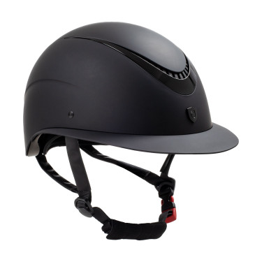 Casco para mujer Galaxy con visera ancha y marco brillante Equestro
