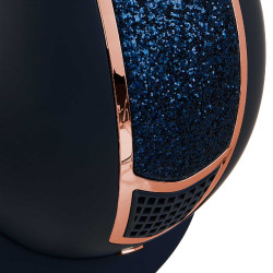 Casco Eclipse con strass Equestro Marino / oro rosa Azul marino