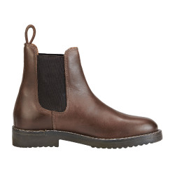 Botas unisex con suela de goma antideslizante Classic Plus Equestro Castaño Marr&amp;amp;amp;oacute;n