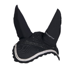 Capucha antimoscas de punto con cordura Equestro Capucha antimoscas de punto con cordura Equestro