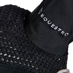 Capucha antimoscas de punto con cordura Equestro Capucha antimoscas de punto con cordura Equestro