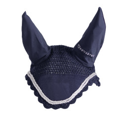Capucha antimoscas de punto con cordura Equestro Marino Azul marino