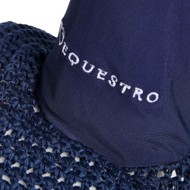 Capucha antimoscas de punto con cordura Equestro Marino Azul marino