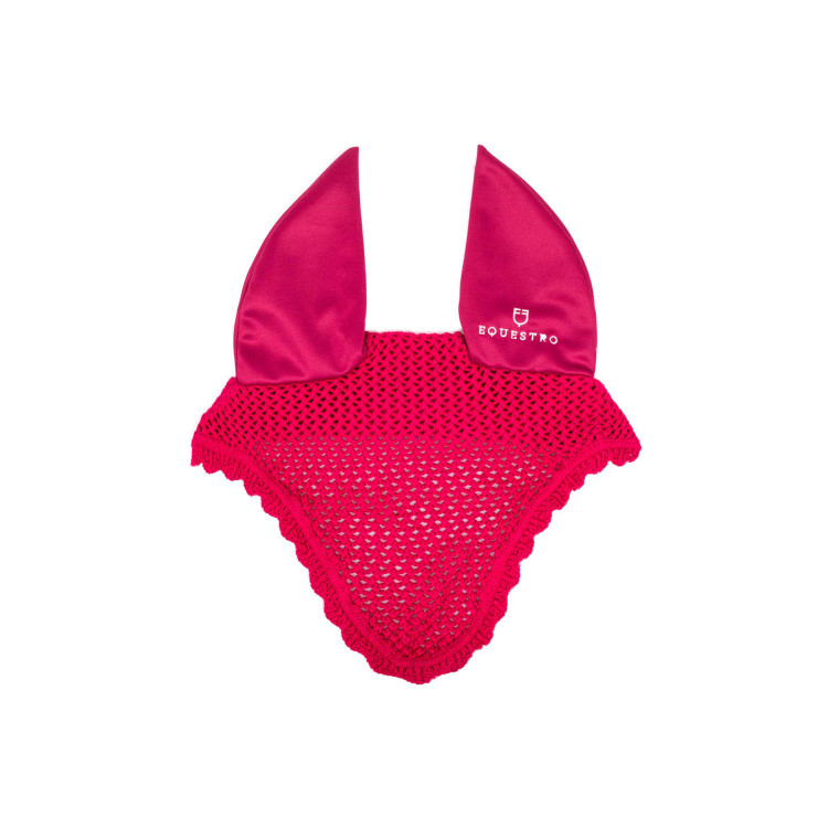 Gorro antimoscas para poni de algodón con orejas elásticas Equestro