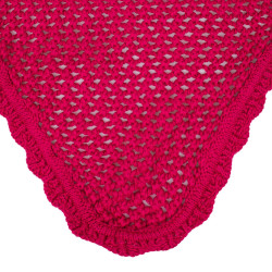 Gorro antimoscas para poni de algodón con orejas elásticas Equestro Fucsia Rosa Gorro antimoscas para poni de algodón con orejas elásticas Equestro Fucsia Rosa