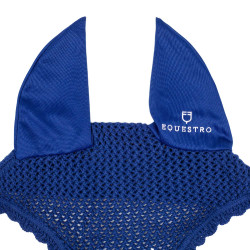 Gorro antimoscas para poni de algodón con orejas elásticas Equestro Gorro antimoscas para poni de algodón con orejas elásticas Equestro