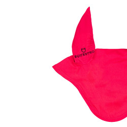 Capucha antimoscas para poni con orejas elásticas colección básica Equestro Fucsia Rosa