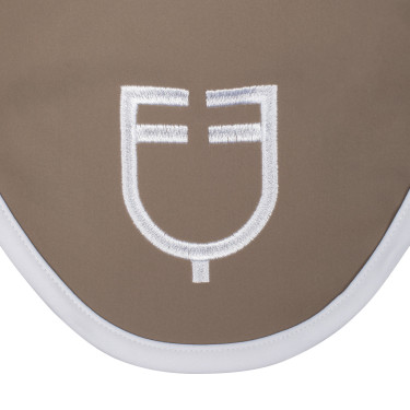 Bonete antimoscas de tela técnica White Line Edition Equestro Nuez Marrón Bonete antimoscas de tela técnica White Line Edition Equestro Nuez Marrón