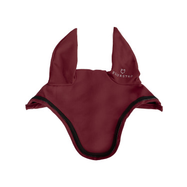 Gorro antimoscas de tejido técnico elástico con logotipo de la colección Elegance Equestro Gorro antimoscas de tejido técnico elástico con logotipo de la colección Elegance Equestro