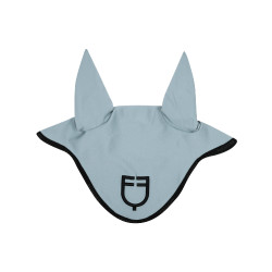 Gorro antimoscas de tejido técnico con logotipo GP Equestro edición limitada Cielo / negro Azul