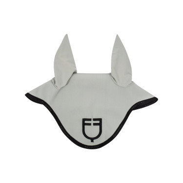 Caperuza anti-moscas de tejido técnico con logo GP Equestro