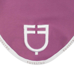 Caperuza anti-moscas de tejido técnico con logo GP Equestro Rosa / blanco Caperuza anti-moscas de tejido técnico con logo GP Equestro Rosa / blanco