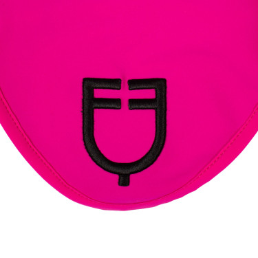 Capucha anti-moscas de tejido técnico con logo Equestro Capucha anti-moscas de tejido técnico con logo Equestro