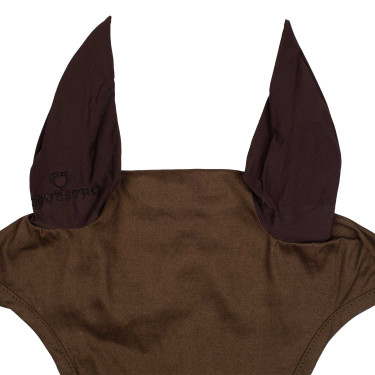 Gorro anti-moscas colección básica con orejas elásticas Equestro Castaño Marr&amp;amp;amp;oacute;n