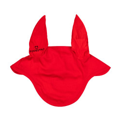 Gorro anti-moscas colección básica con orejas elásticas Equestro Roja Rojo