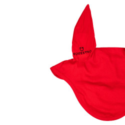Gorro anti-moscas colección básica con orejas elásticas Equestro Roja Rojo