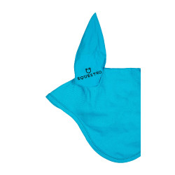 Gorro anti-moscas colección básica con orejas elásticas Equestro Turquesa Azul
