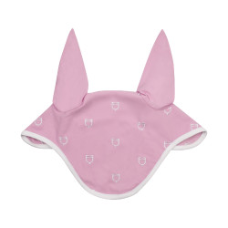 Bonete antimoscas con logotipo multicolor White Line Edition Equestro Orquídea rosa