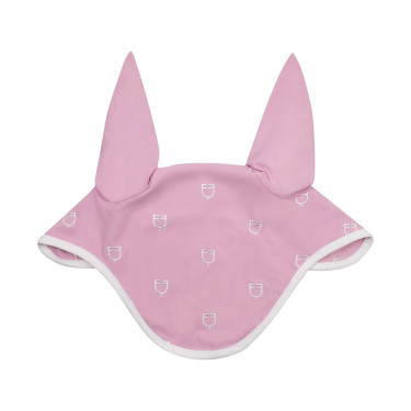 Bonete antimoscas con logotipo multicolor White Line Edition Equestro Orquídea rosa