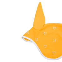 Bonete antimoscas con logotipo multicolor White Line Edition Equestro Petróleo Azul