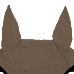 Capucha antimoscas con logotipo multicolor Black Line Edition Equestro Capucha antimoscas con logotipo multicolor Black Line Edition Equestro