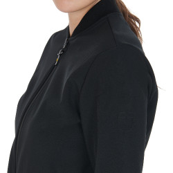Chaqueta de mujer en tejido técnico Equestro Chaqueta de mujer en tejido técnico Equestro