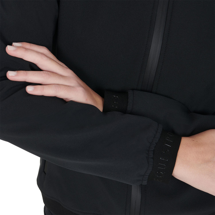 Chaqueta de mujer en tejido técnico Equestro Chaqueta de mujer en tejido técnico Equestro