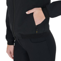 Chaqueta de mujer en tejido técnico Equestro Chaqueta de mujer en tejido técnico Equestro