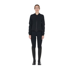 Chaqueta de mujer en tejido técnico Equestro Chaqueta de mujer en tejido técnico Equestro