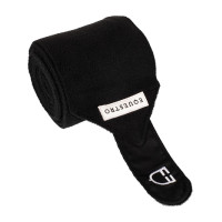 Bandas de polo transpirables pony Trim por 4 Equestro Blanco / rojo / gris