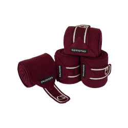 Bandas de polo transpirables Diamond por 4 Equestro