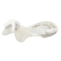 Amortiguador terapéutico de gel elevador delantero con lana ecológica Acavallo Blanco / claro Transparente Amortiguador terapéutico de gel elevador delantero con lana ecológica Acavallo Blanco / claro Transparente