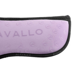 Amortiguador terapéutico con espuma viscoelástica y agarre de silicona Acavallo Lila / negro Violeta