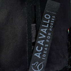 Amortisseur mémoire de forme pad Piuma Acavallo Negro / negro
