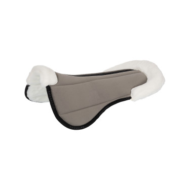 Amortiguador de lana ecológica Equestro Gris / negro / blanco