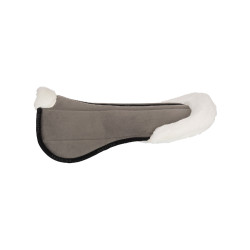 Amortiguador de lana ecológica Equestro Gris / negro / blanco