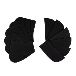 Amortiguador de algodón con bolsillos y borreguillo Equestro Azul / marino