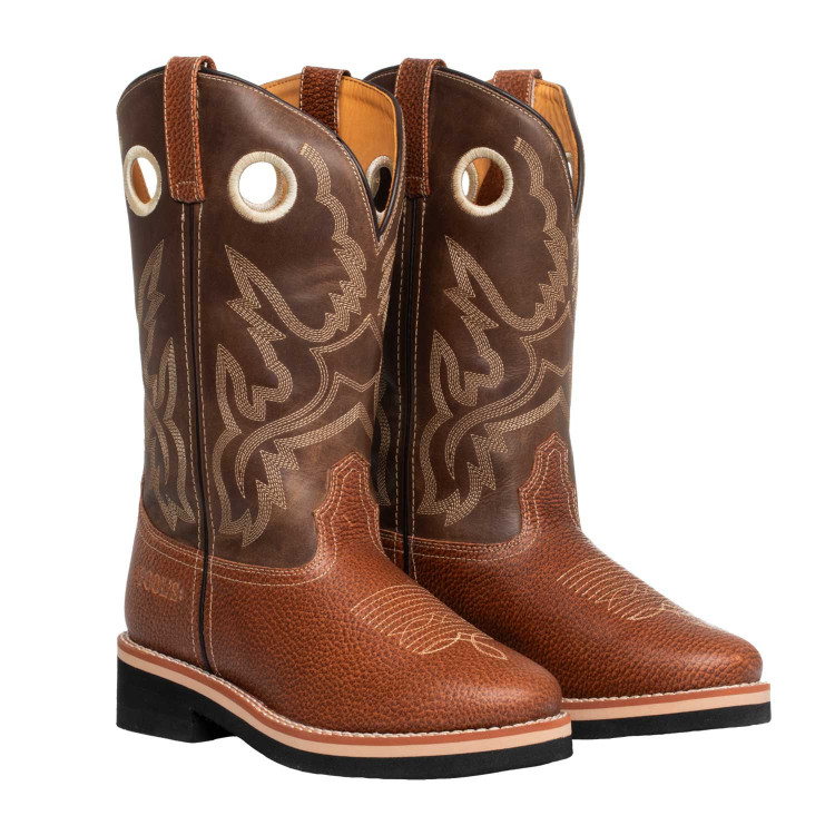 Botas western Pro-tech Buckaroo de cuero Botas western Pro-tech Buckaroo de cuero